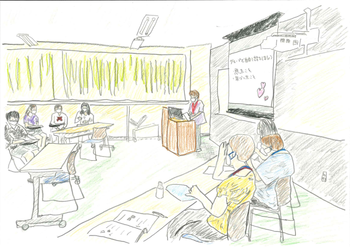 仙南支部　看護のひろばイラスト